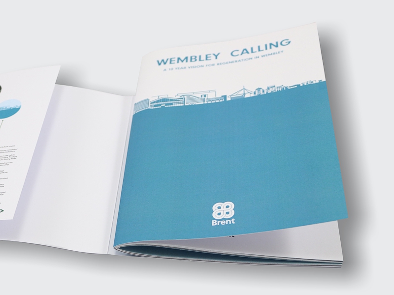 LB Brent "Wembley Calling" KNOCKOUT PRINT Services K.O. Paddock