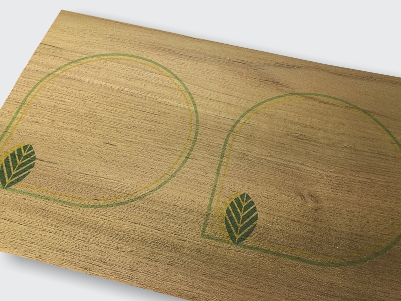 Wood Veneer Printing By KNOCKOUT PRINT