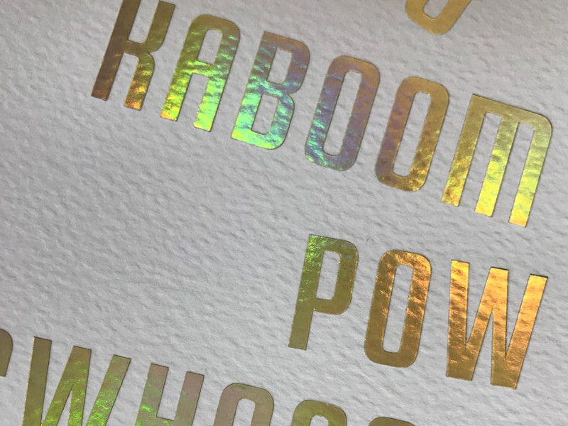Foil Blocking By KNOCKOUT PRINT